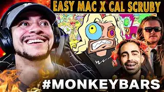 WE TAPPIN' IN!!!!Eazy Mac x Cal Scruby - #Monkeybars (LIVE REACTION)