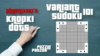 Variant Sudoku 101: Kropki Dots