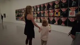 Family Visit to the Hirshorn Museum in Washington DC (avant-garde style video)