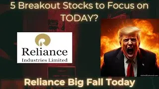 5 Breakout Stocks to Focus TODAY | Reliance Technical Analysis | @intelligentinvestortamil