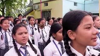 Brightland School Nepalgunj Annual Function - Beautiful RashtraGaan by School Band