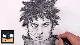 How To Draw Obito Uchiha | Anime Sketch Tutorial
