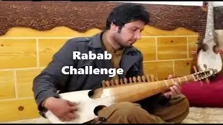 Amjad malang rabab open challenge to izhar rabab master by playing rabab with marker