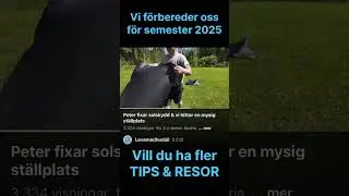 #fredagstips #levamedhusbil #husbil #st&auml;llplats
