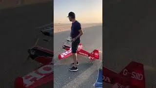 Sukhoi SU26 Dead Stick Landing, Throttle Servo Jammed