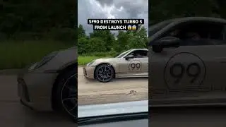 Ferrari SF90 vs Porsche Turbo S
