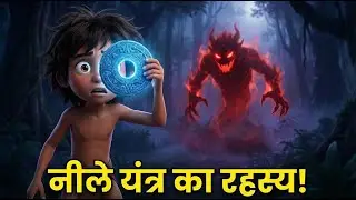 इस जादुई पत्थर से दिखा भयानक राक्षस! 😱 New Hindi 3D Story #hindikahanian
