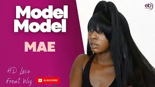 Model Model Half-Up Synthetic HD Lace Front Wig 