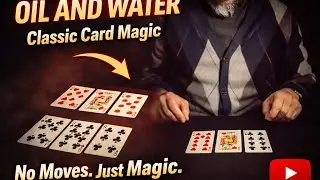 Oil and Water &mdash; Classic Card Magic with No Moves | Close-Up Sleight of Hand