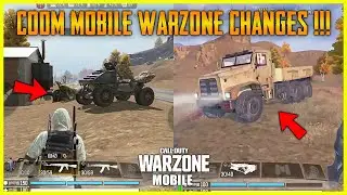 CODM WARZONE MOBILE UPDATES ARE HERE !!! | NEW BIG BERTHA TRUCK + WARZONE GRAPHICS FILTER IN CODM 👀😍