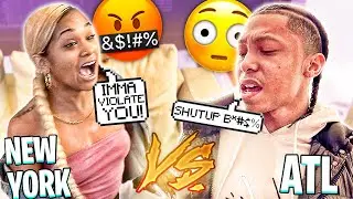 NEW YORK GIRL GETS INTO IT WITH A RAPPER ! *Got Serious🤬*
