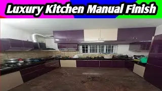 Modular Kitchen | Kitchen Base Unit | Plywood Mica Finish | Including Loft || Senthilkumar Interior