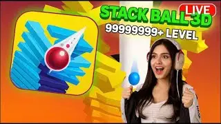 Stack Ball Live Part 88 ! 🎮🔴 #live  #stackballlive  #shortslive