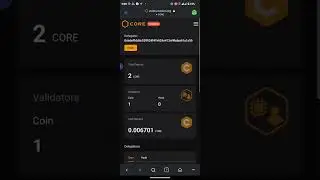 how to claim your Delegated Core Rewards #core #coremainnet #cryptocurrency #coredao