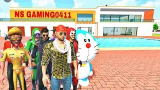 🌀Red Criminal In Indian Thift Auto Simulator Goku & Hulk Partner And New Car💥