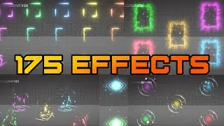 UI VFX Collection Vol2 - CartoonVFX9X -Unity Particle Effect
