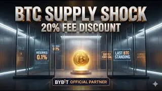 Bitcoin Supply Shock Is Here &mdash; Price Explosion Next? #Bybit Referral Code