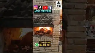 Chimenea de Doble Boca de Fuego.  Apolo Construye