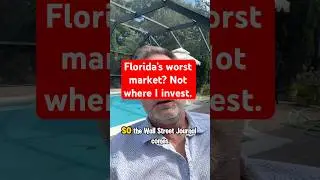 Florida&rsquo;s worst real estate market? Not where I invest.￼