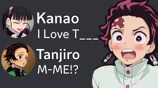 If Kanao and Tanjiro played Complete The Sentence...