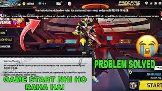 Your behaviour has violated our rules problem solution ff | Frends Ke Group Ma Nahi Jane Ho Raha ff
