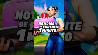 🔥NOTICIAS de FORTNITE en 1 MINUTO😱 #fortnite #fortniteclips #fortniteshorts #fortnitenews #shorts