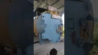 #insulation Work On Package Boiler 1 Ton Capacity #Boiler Insulation'And Claading | #Rockwool