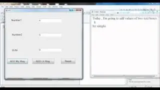 VB.NET ADD Two Text Boxes