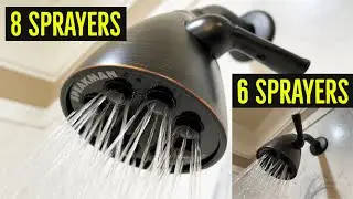Is Speakman Orb Icon with 6 or 8 Sprayers Better?