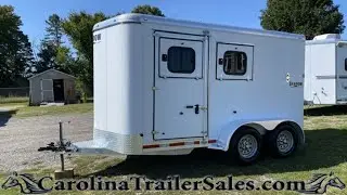 2013 Shadow 2 Horse Pro Series Trailer, Slant Load, Insulated, Escape Door 🐎🐎
