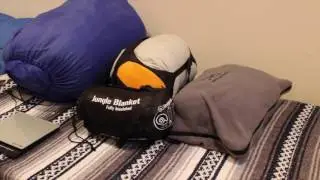 Backpacking Hacks 4 - Turn a Summer Sleeping Bag into a 3-Season Sleep System CHEAP