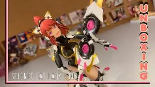 [In-Depth Unboxing] Science Cat Lady 001 Figure by BigFireBird Build - 4K