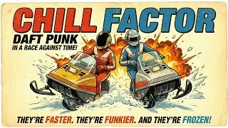 Daft Punk Inspired: Chill Factor ⛷️ | Disco, Electro Funk, Neo Soul, Retro Groove Playlist