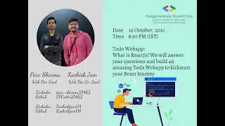 Session 5 - Create a Todo App | Web Week