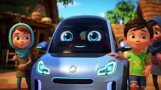 🚗✨ Robot Car aur Chhote Bacche ki Kahani | Motivational Animation Story #aivideo #viral 