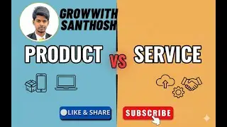 Product vs Service என்ன? | Business Basics in Tamil | GrowWithSanthosh