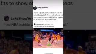 NBA bubble was wild 😂 #nbabubble #wild