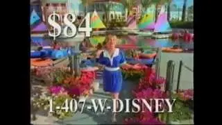90s Commercial Walt Disney World resort vacation