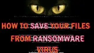 Ransomware CryptoLocker Removal - Recover Your Files
