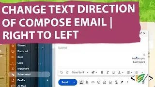 How to Change the Direction of Email Text from Right to Left in Gmail