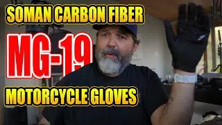 Ride in Style: Soman Carbon Fiber MG-19 Motorcycle Gloves Reviewed for Summer!