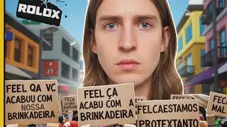 Felca e as crian&ccedil;as do Roblox