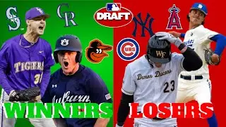 WINNERS & LOSERS of the 2025 MLB Draft!