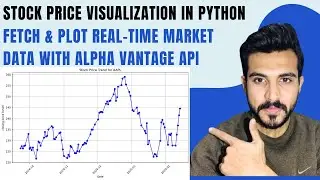 Stock Price Visualization in Python | Fetch & Plot Real Time Market Data with Alpha Vantage API 📊