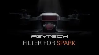 PGYTECH  Filter for Spark Installation tutorial