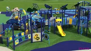 Beachwood Playground Project Conceptual Plan by Snider Recreation and BCI Burke