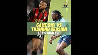 Training vs Match Day ⚽ Antoine Semenyo&rsquo;s Performance Breakdown (AI Analysis) #viral #viralshorts