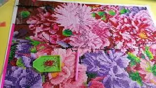 DP - Avis - Grosses Fleurs Action - Diamond Painting