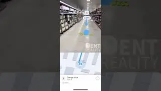 In-store AR navigation