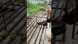 The process of reinforcing the reinforcement